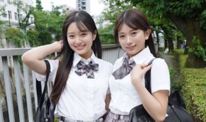 北岡果林×花守夏歩『MVSD-667（資産家オヤジならデキる！デカ尻美少女大人買い中出し）』ジャケット